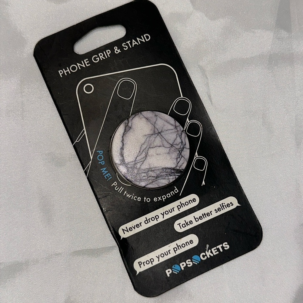 NWT Marble Print POPSOCKET